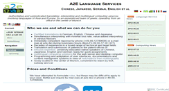 Desktop Screenshot of a2e.de